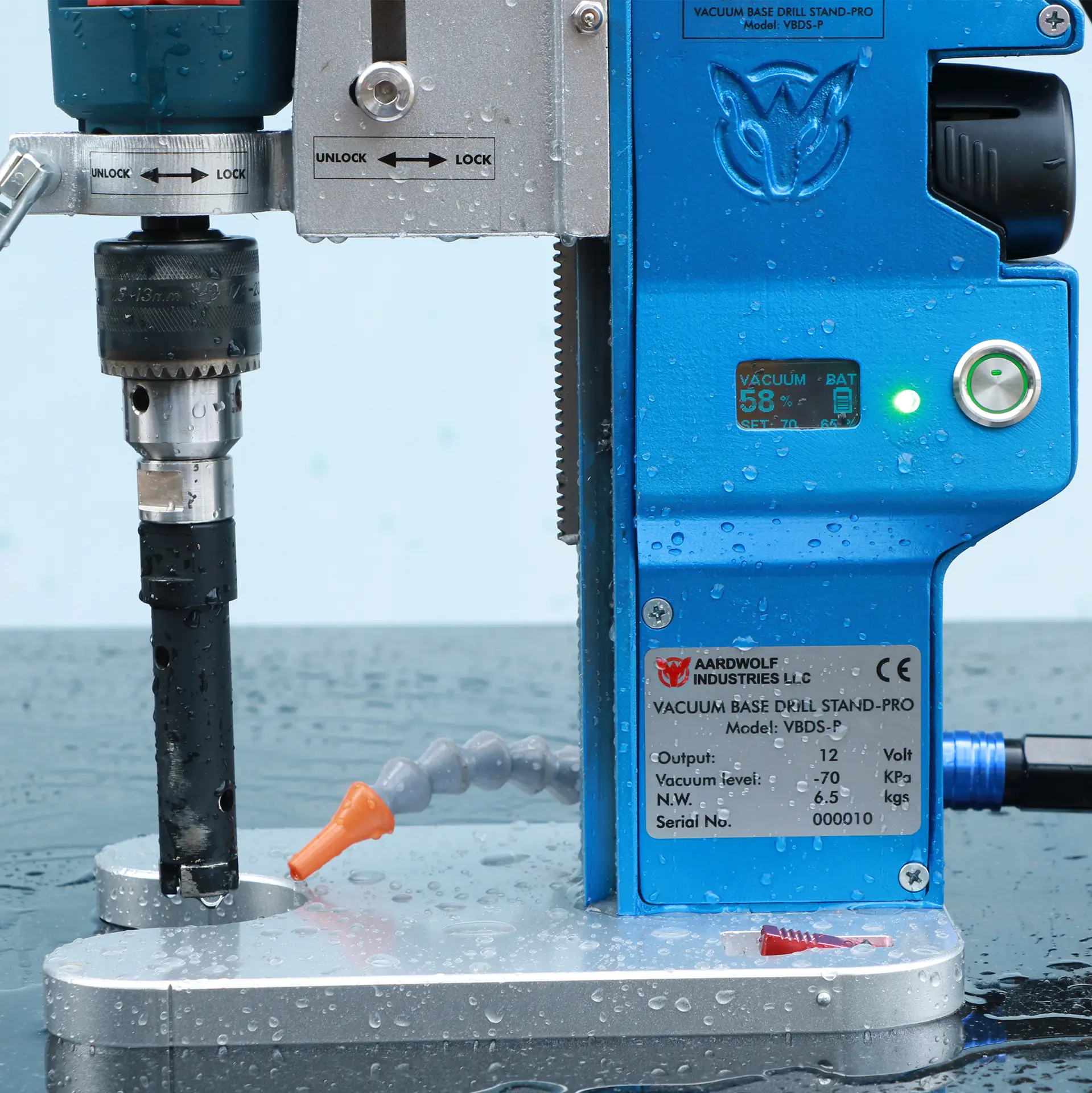 Vacuum Base Drill Stand – Pro 