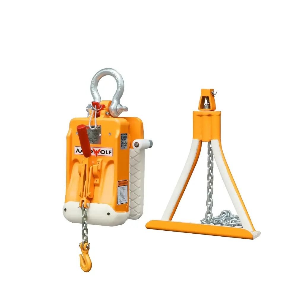 Aardwolf Lifter AL50B Pengangkat Slab Batu Manual Tampak Sisi Kanan