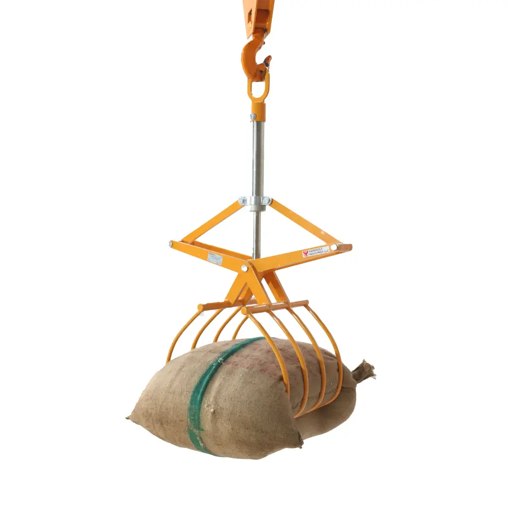 Aardwolf BGL-600 Bag Grab Lifter lifting a sack