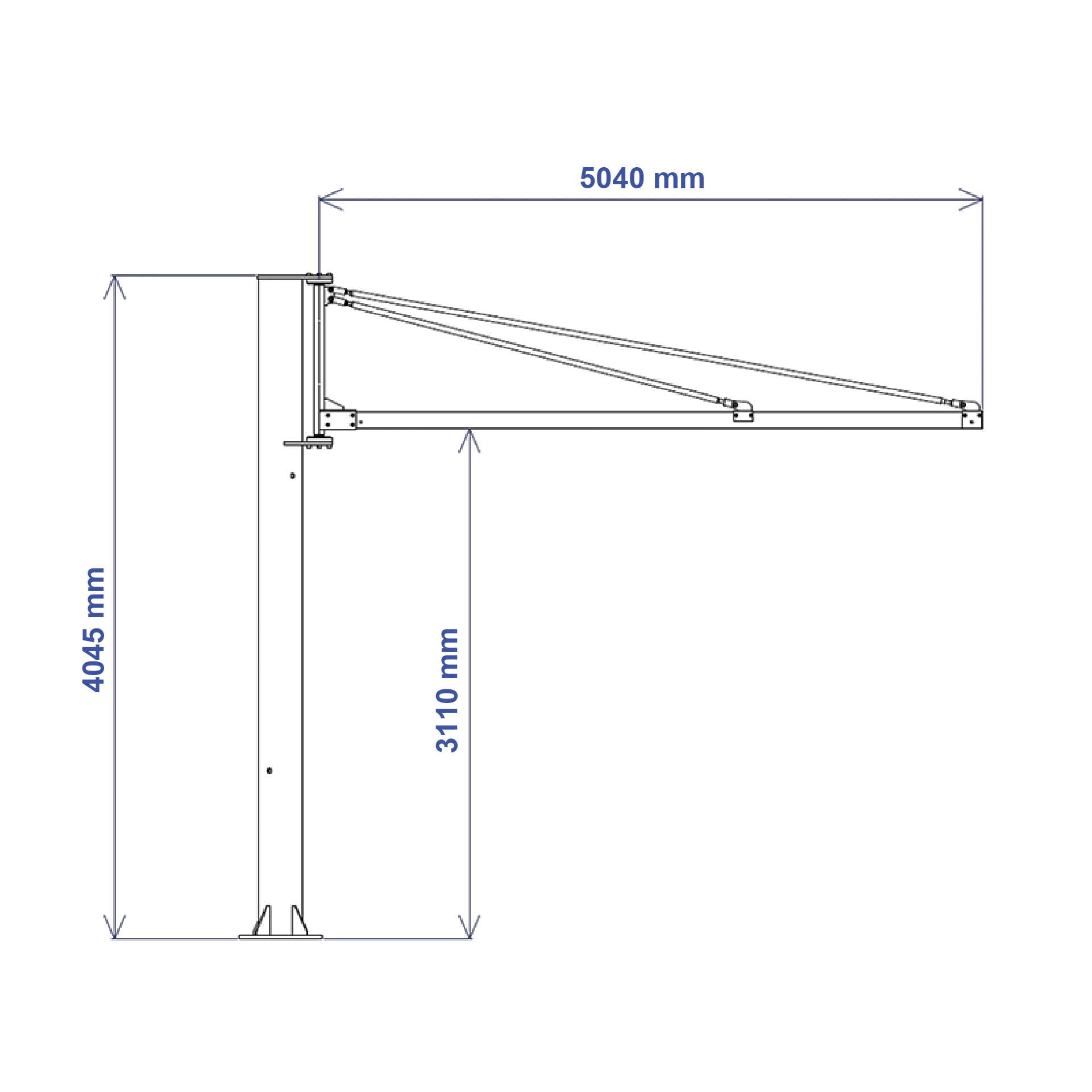 Aardwolf Wall_Mounted Jib Crane WMJC