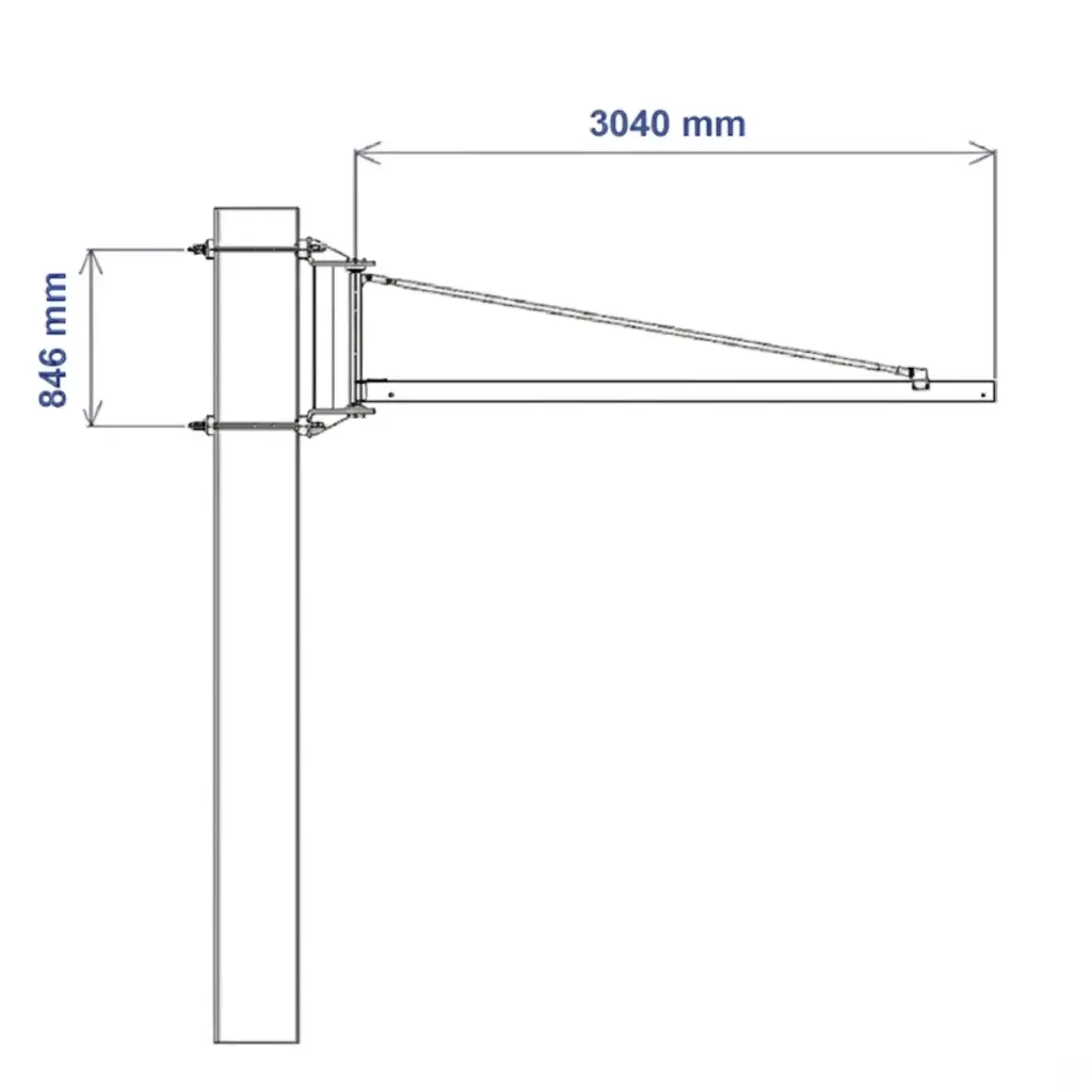 Aardwolf Wall_Mounted Jib Crane WMJC