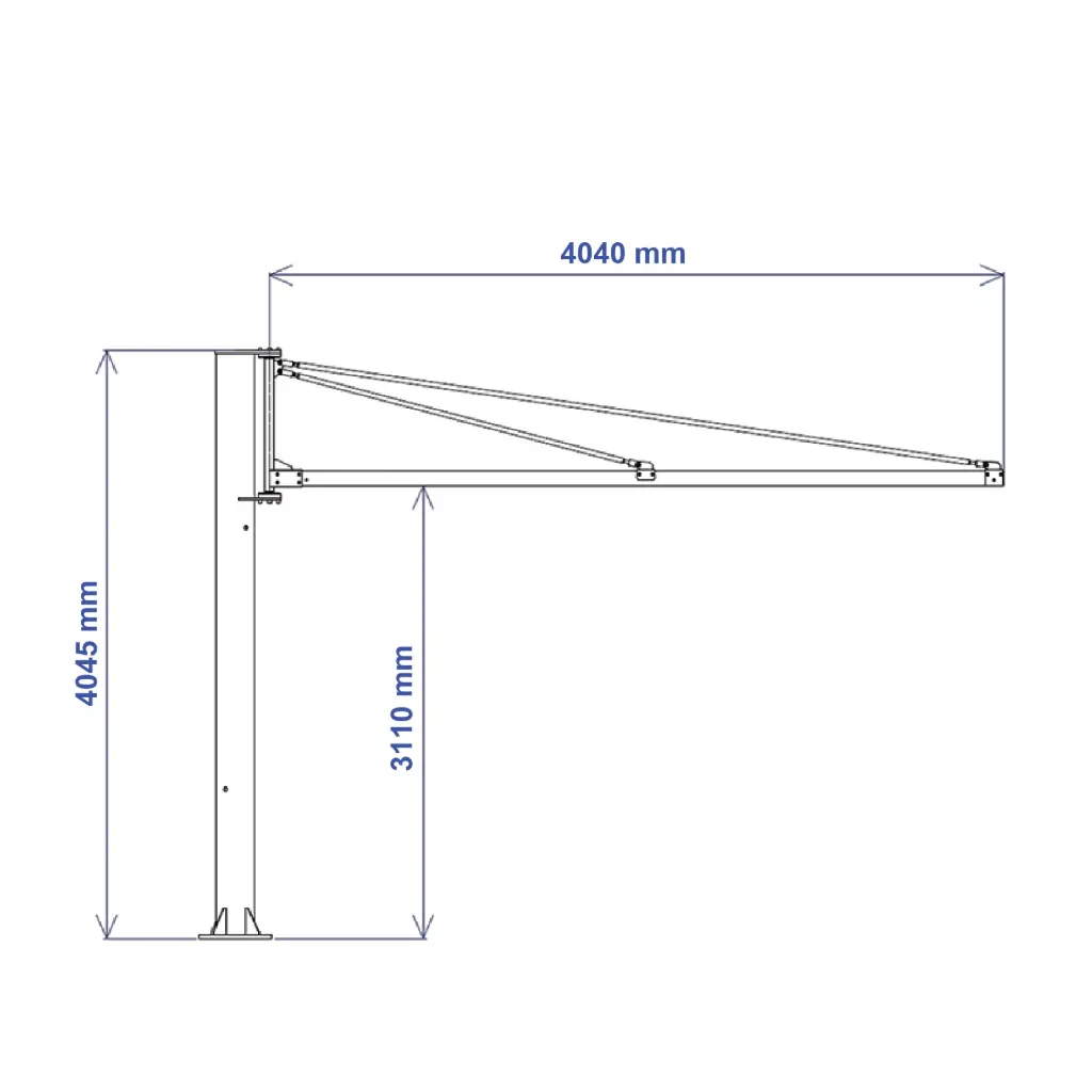 Aardwolf Wall_Mounted Jib Crane WMJC