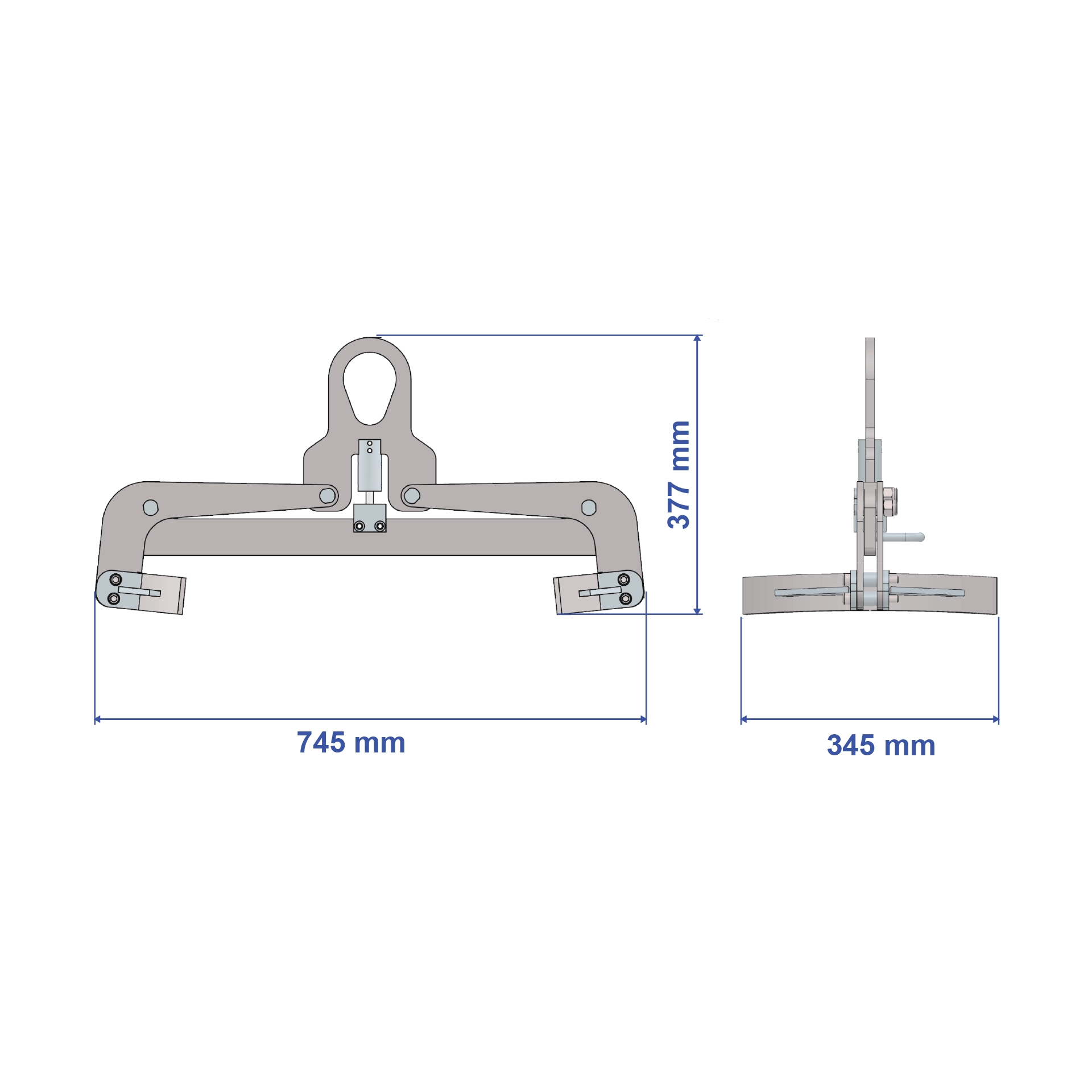 Aardwolf ADC572 Automatic Drum Lifting Clamp