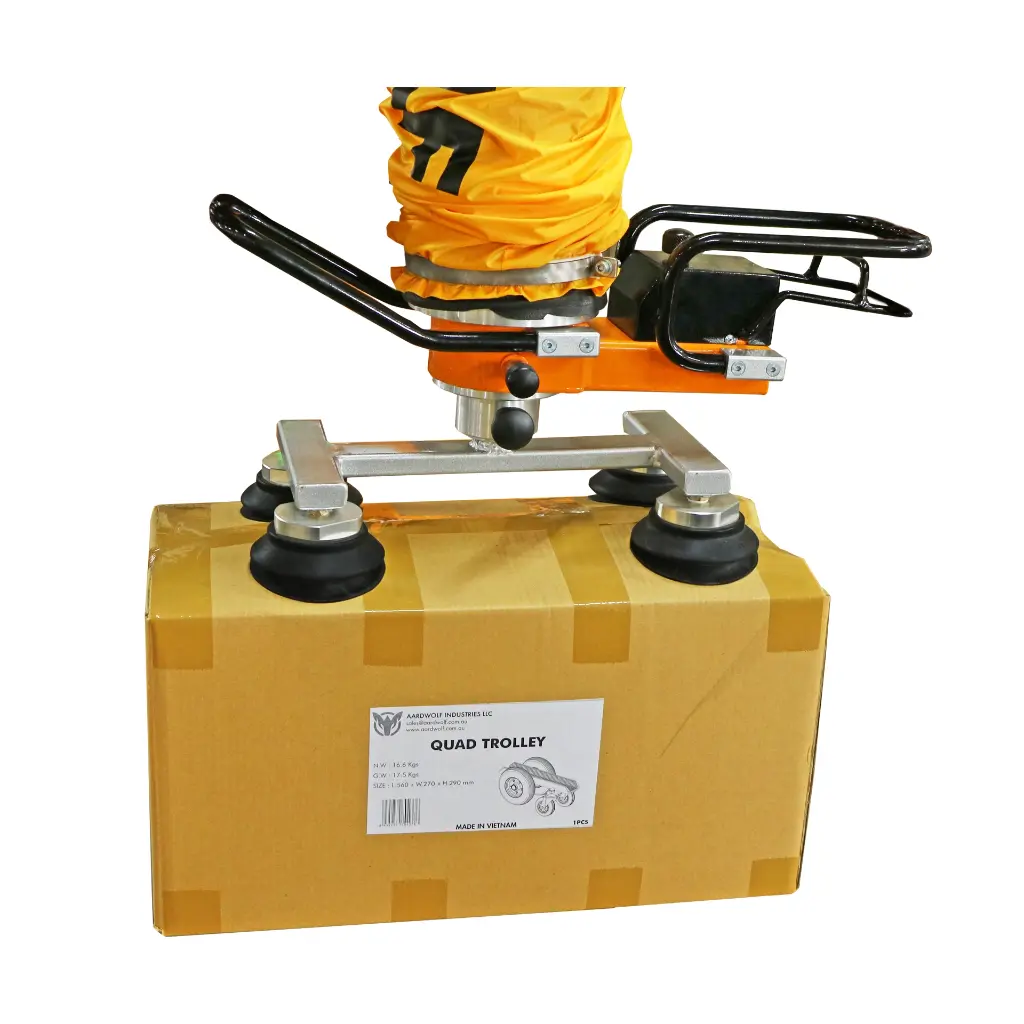 Aardwolf AVTL1 mobile vacuum tube lifter for lifting carton boxes up to 78 kg