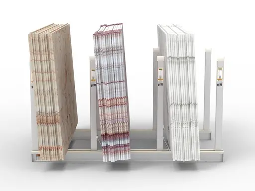 Bộ giá đỡ bó đá / tấm vật liệu 