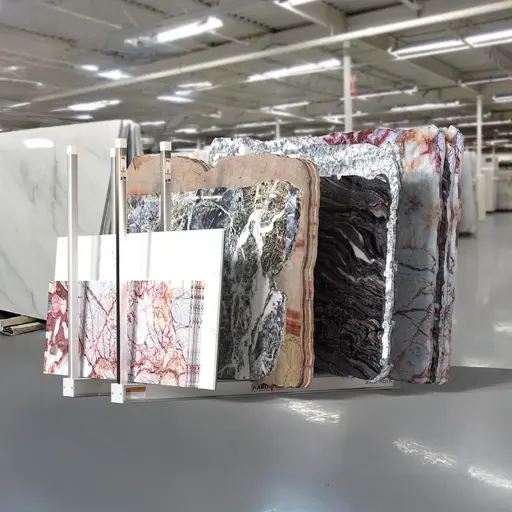 Kệ Lưu Trữ Đá Tấm Và Kính