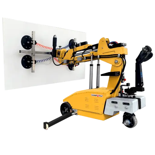 Robot lắp đặt kính Aardwolf 